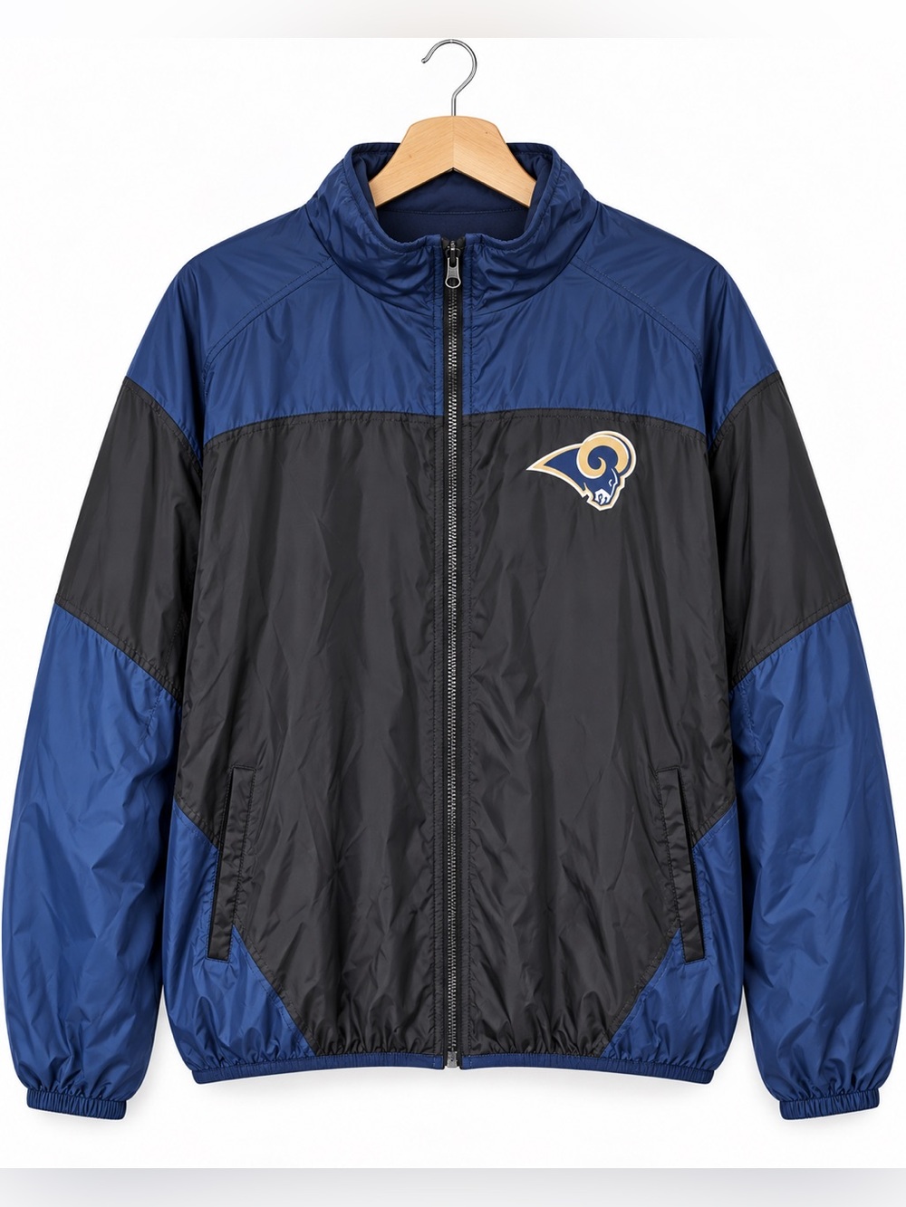 Vintage G-III Sports by Carl Banks St. Louis Rams Reversible Jacket - Picture 3 of 10
